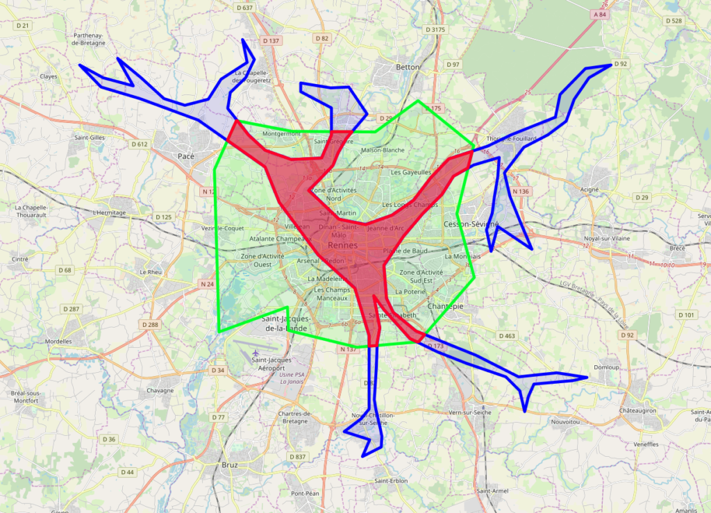 WPS GeoServer : Intersection géographique