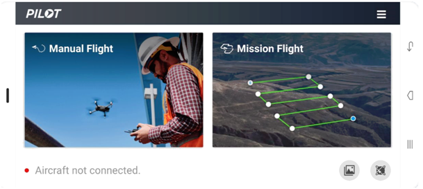 DJI Pilot Modes des vols du drone