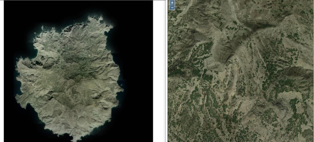 Prévisualisation de rasters volumineux en WMS